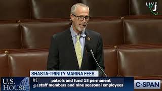 Rep. Huffman Speech on Bill to Support Trinity Economy, Recreation