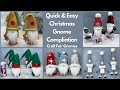5 Christmas Gnomes You Can Make Super Quick/Craft Fair Ideas