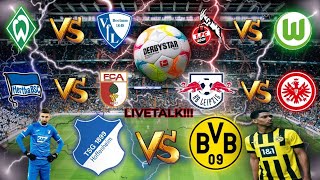 Bundesliga Konferenz LIVETALK! ⚽🔥⚽🔥