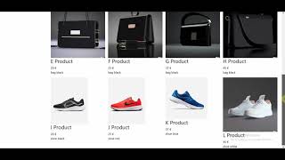 Building an Interactive E-commerce Website Filter: Part 1 - Html, Css, JS, Bootstrap, jQuery