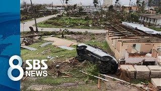 슈퍼 태풍 '위투' 사이판 강타…한국인 1,800명 고립 / SBS