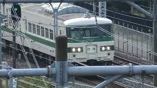 【フリー動画】185系C1編成の日光集約臨時列車（団体幕）