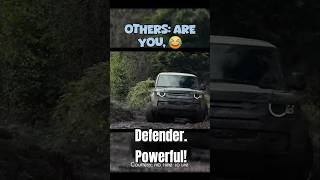 Defender Power! | Marco #shorts #trending #defender #power #marco #automobile #meme  #memes