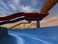 rct3 blue water slide