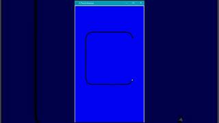 Letter C_Pencil Drawing in Python Turtle
