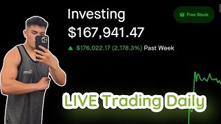 LISTENING to Stock Market LIVE and Making Our Own Options Plays, Making $1000 - $5000 Daily, 5/11/22