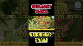 SHOLAWAT TANZIL #shorts #sholawat