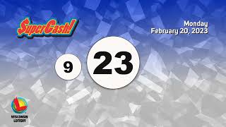 Wisconsin Lottery Evening Draw 02/20/2023