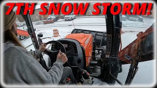 Snow Plowing For The 7th Storm Of the Season!