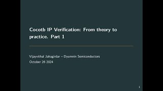 DMA IP Verification using Cocotb. Part 1.