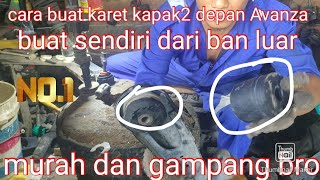 Cara buat busing kapak2 Honda Mobilio dari ban luar