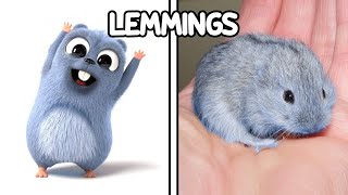 Grizzy And The Lemmings Characters In Real Life 🌳