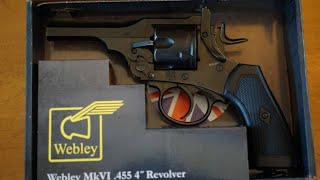 Webley MKV1 police brand co2 revolver 4.5 mm