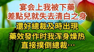 《偷來的幸福》第05集：宴会上我被下藥，差點兒就失去清白之身，還好總裁及時出現，藥效發作时我浑身燥热，直接撲倒總裁…… #戀愛#婚姻#情感 #愛情#甜寵#故事#小說#霸總