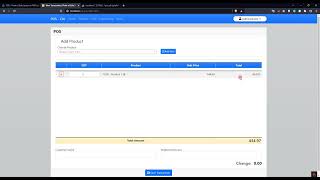 POS Point of Sale System in PHP using CodeIgniter 4 DEMO