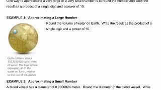 Math 8 - 8.5 Estimating Quantities