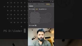 Javacript Rose Pattern | Javacript Tutorial #shorts #javascript #codingshorts #coderohan #coding