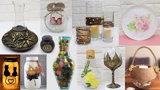 10 Unique Glass decoration ideas (vase, jar, cup, ...) | Home decor