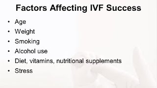 Preparing for In Vitro Fertilization (IVF): Lifestyle Factors