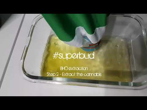 BHO Extraction, Step 2 - Extract the cannabis BHO Extraction, Step 2 - Extract the cannabis
