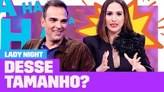 Tadeu Schmidt confessa que seu apelido era LONGA! 🤭 | Lady Night | Humor Multishow