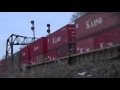 classic nyc cantilever railroad signal bridge