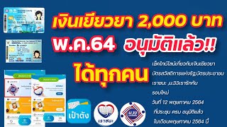 เงินเยียวยา เราชนะ,ม.33เรารักกัน รอบใหม่ อนุมัติแล้ว พ.ค.64