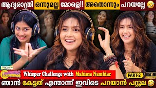 I Can't Say That | Whisper Challenge Game With Mahima Nambiar | Milestone Makers
