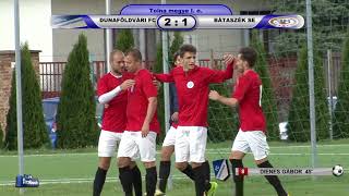 DUNAFÖLDVÁRI FC - BÁTASZÉK SE    3 - 2 (2 - 1)