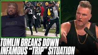 Mike Tomlin FINALLY Talks Why He "Tripped" Jacoby Jones On Kickoff Return | Pat McAfee Reacts