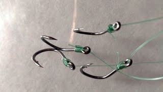 Fishing Knots/ How To Tie 4 Hooks /Rohu Mirgal Fish