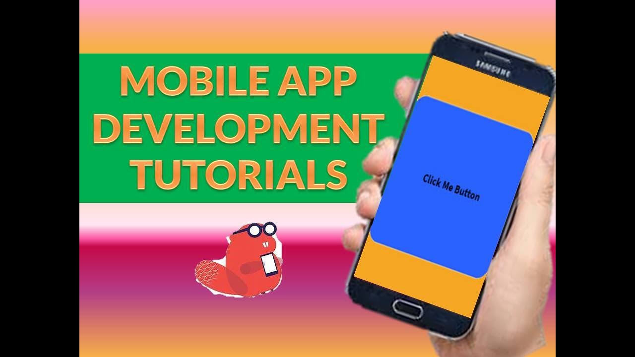 MOBILE APP DEVELOPMENT FOR BEGINNERS - MY FIRST APP - YouTube