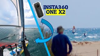 WINDSURFEN bei TRAMONTANA in Spanien 2023 | Insta360 One X2 | surfersphere