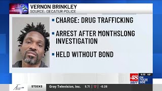 Man charged for trafficking meth in Decatur