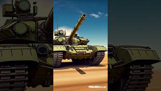 T-90 VS Abrams M1 #t90 #abramstank #abrams #russiantank 241208