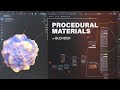 Procedural Materials In Blender - Introduction