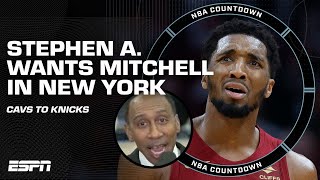Stephen A. Smith thinks Donovan Mitchell is headed TO THE KNICKS? 😳 | NBA Countdown