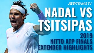 Rafael Nadal vs Stefanos Tsitsipas: Extended Highlights | Nitto ATP Finals 2019