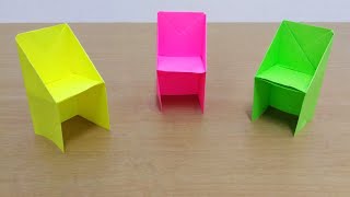 How to make a paper chair||paper craft||jhs day to day craft