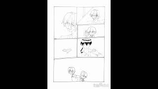 描き途中　 #メイキング動画 #漫画家志望 #メイキング動画 #漫画 #originalcharacter #アイビスペイント #漫画家志望さんと繋がりたい