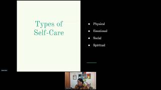 Day 2: Morning Breakout Session - Being a Good Relative - Self Care