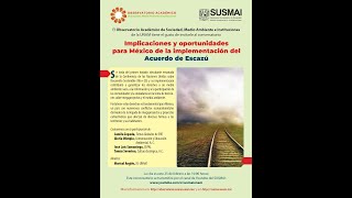 Seminario: Ratificación del Acuerdo de Escazú por México