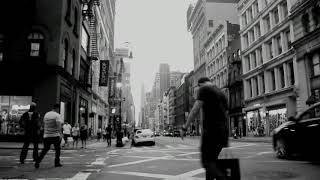 Free HD Stock Video Footage  Black and White New York City  Manhattan Street and Neighborhood