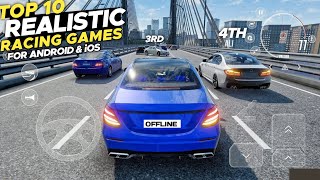 TOP 10 Best New OFFLINE Realistic Racing Games for Android \u0026 iOS 2025 • OFFLINE/ONLINE