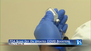 FDA signs off on updated COVID boosters