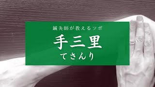 【鍼灸師が教えるツボ】手三里（てさんり）について【東洋はり灸院 大津石山院】