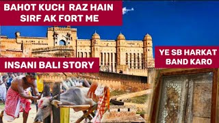 Ye sab harkat karna band karo😡|Pahle hoti thi NAR bali| Amer fort history in Hindi |