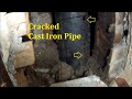 How to Fix Leaking Cast Iron Pipe In Wall