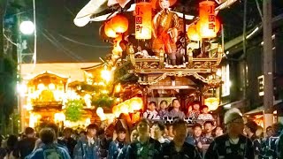 村上大祭「おしゃぎり巡行」2024