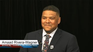 Campaign 2024: Amaad Rivera-Wagner (D) Green Bay - Candidate for 90th Assembly District